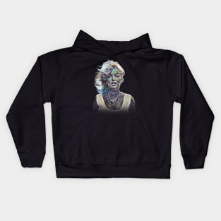 Marilyn Tattoo Kids Hoodie